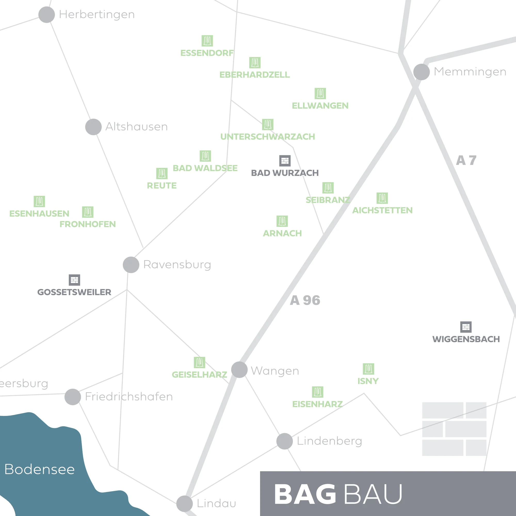 BAG Standorte Bau
