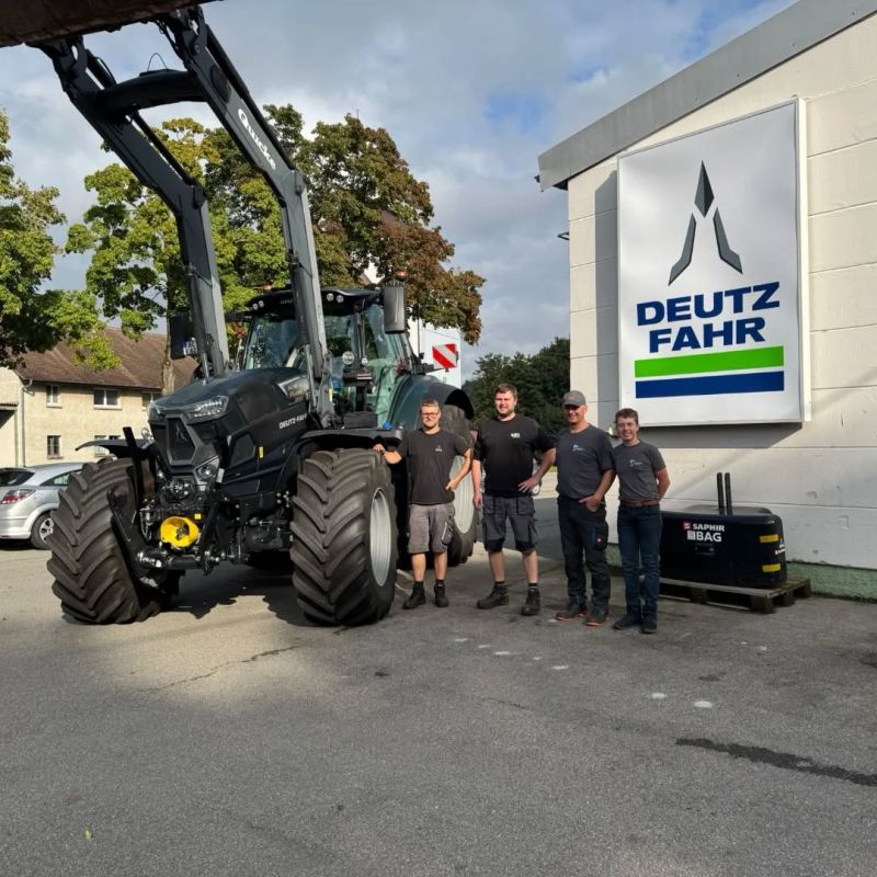 #deutzfahr, #deutzpower, #übergabe, #Werkstatt, #vielspass