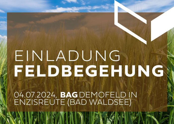 Einladung Feldbegehung - BAG Demofeld