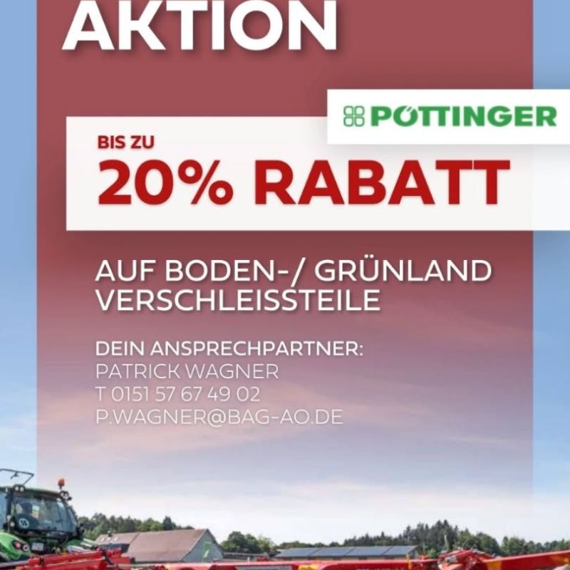 #Pöttinger, #Landwirtschaft, #Verschleißteile, #Agrar, #bagtechnik