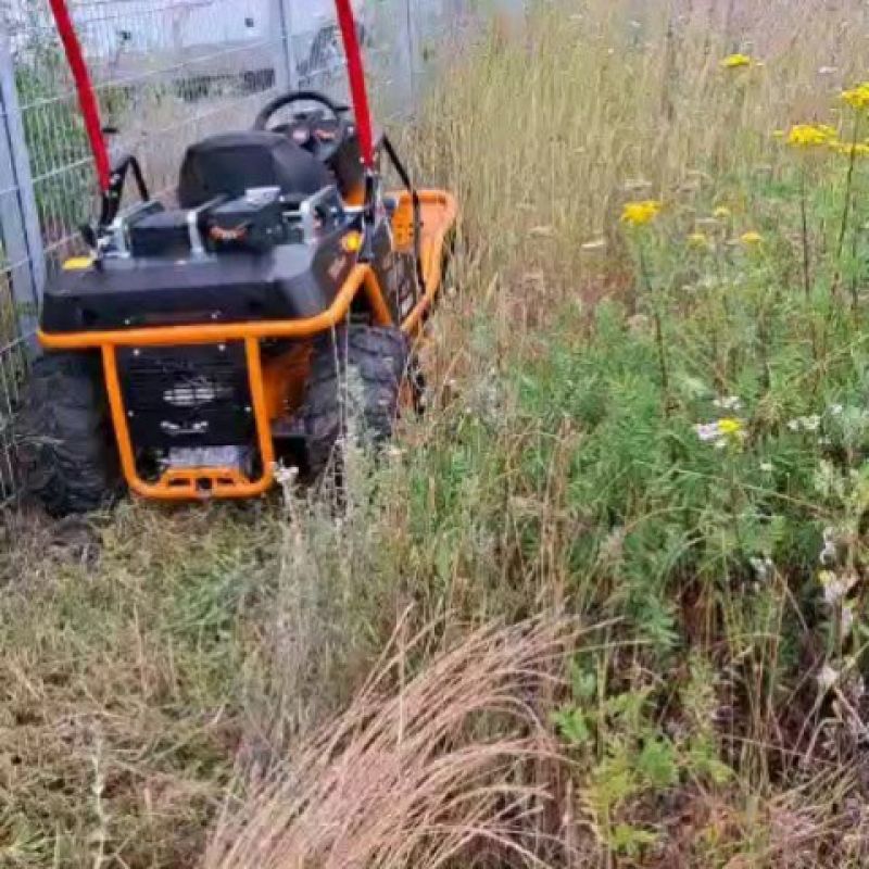 #bagaotechnik, #asmotor, #mulcher, #übergabe, #mähen