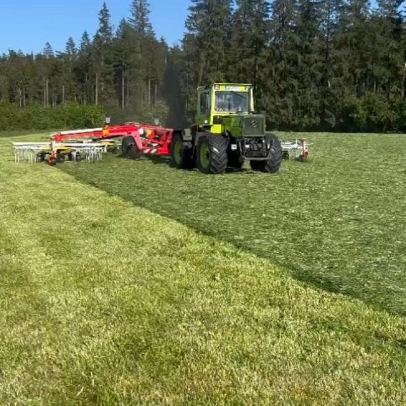 #bagaotechnik, #landwirtschaft, #pöttinger, #4kreiselschwader, #ersterschnitt, #mbtrac